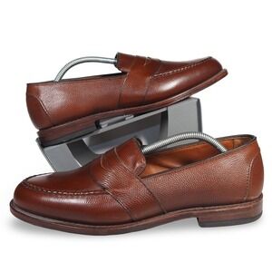 Allen Edmonds 4829 Randolph 2.0 Pebble Grain Leather Penny Loafers Men's 10.5E
